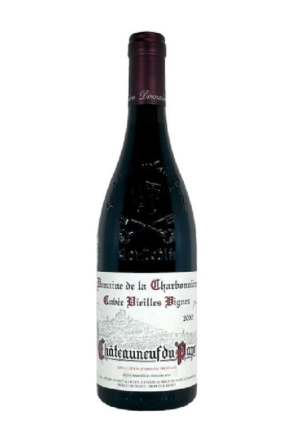 Bottle of  Domaine de la Charbonniere Chateauneuf du Pape Cuvee Vieilles Vignes 2020