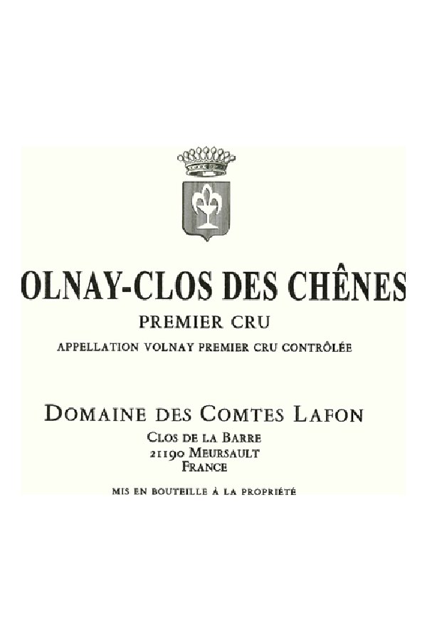 Bottle of  Domaine des Comte Lafon Volnay 1er Cru Clos des Chenes 2023