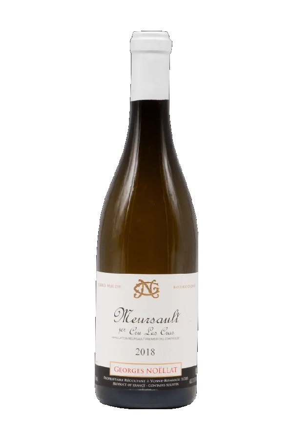 Bottle of  Domaine Georges Noellat Meursault 1er Cru aux Cras 2018