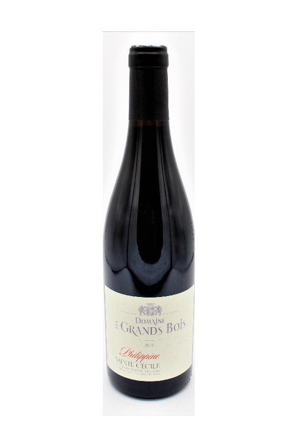 Bottle of  Domaine Grand Bois Cotes du Rhone Phillipine 2018