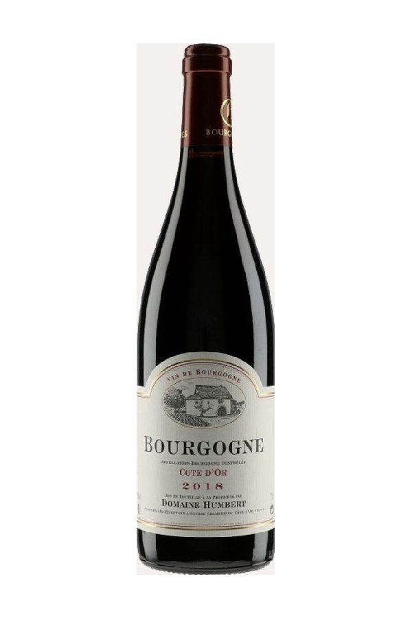Bottle of  Domaine Humbert Freres Bourgogne Cote D'or 2018