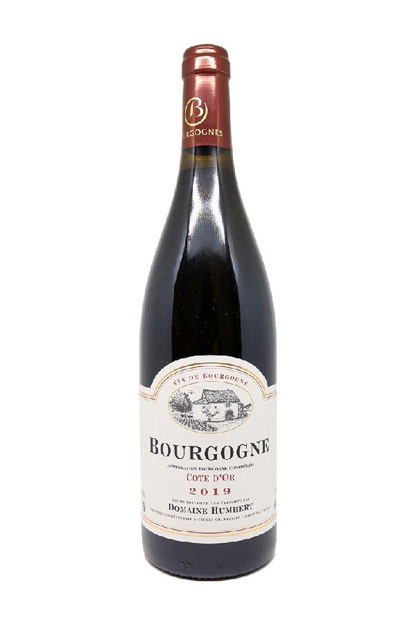 Bottle of  Domaine Humbert Freres Bourgogne Cote D'or 2019