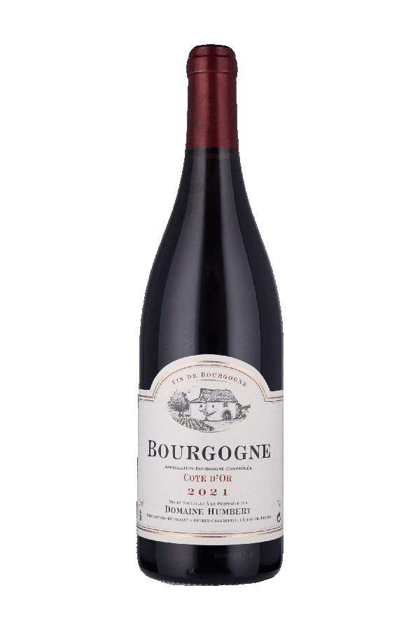 Bottle of  Domaine Humbert Freres Bourgogne Cote D'or 2021