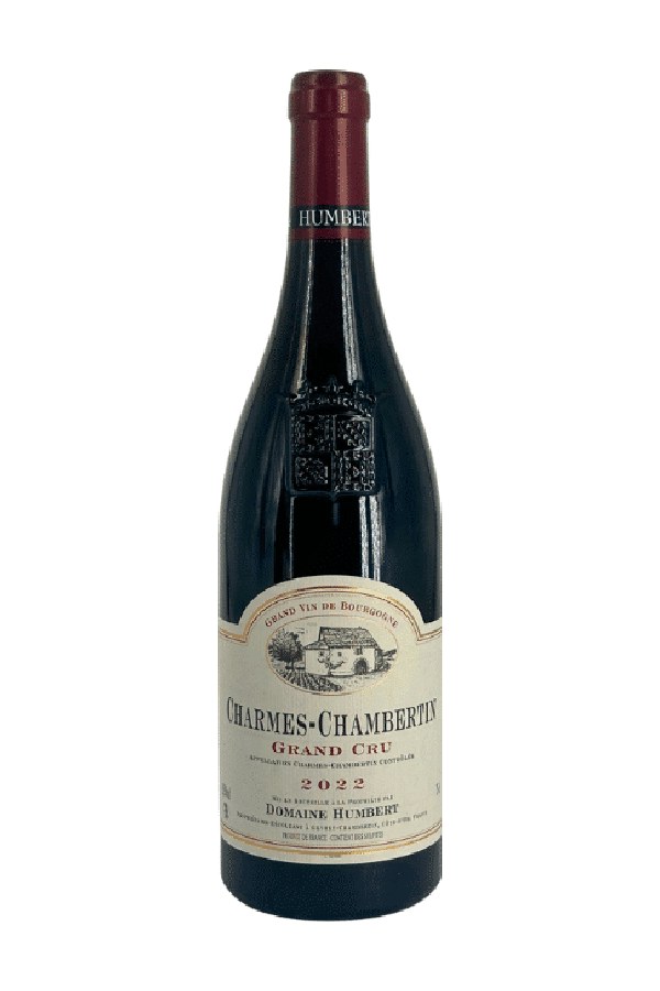 Bottle of  Domaine Humbert Freres Charms Chambertin Grand Cru 2022