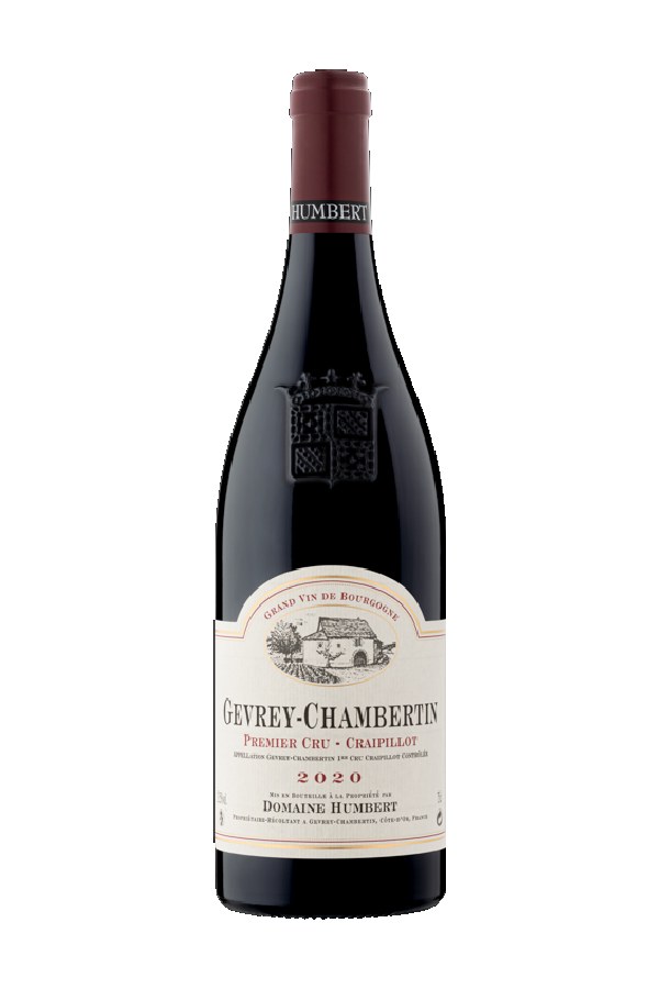 Bottle of  Domaine Humbert Freres Gevrey Chambertin 1er Cru Crapillot 2020