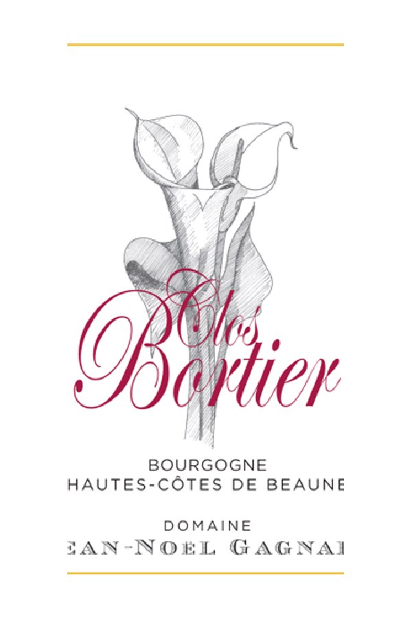 Bottle of  Domaine Jean Noel Gagnard Bourgogne Rouge Hautes Cotes de Beaune Clos Bortier 2021