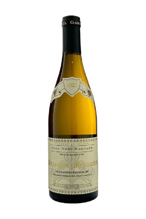 Bottle of Domaine Jean Noel Gagnard Chassagne Montrachet 1er Cru les Chaumees 2023