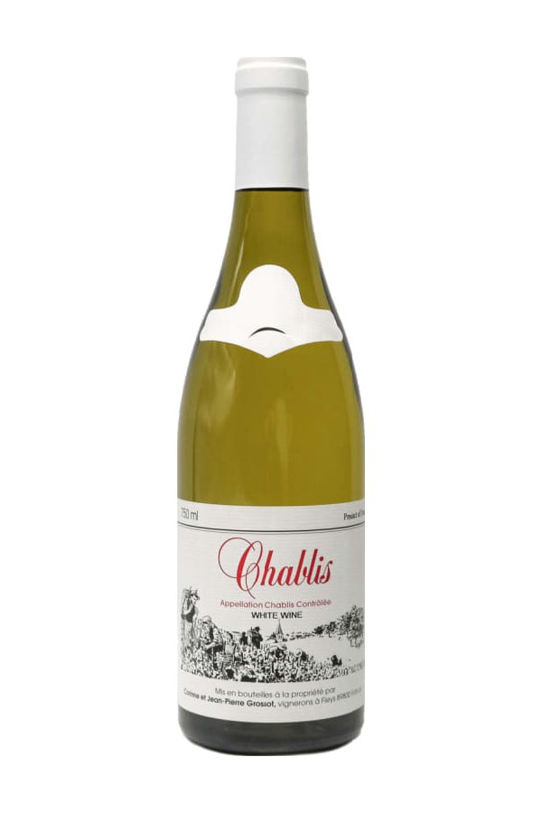 Bottle of  Domaine Jp Grossot Chablis 2020