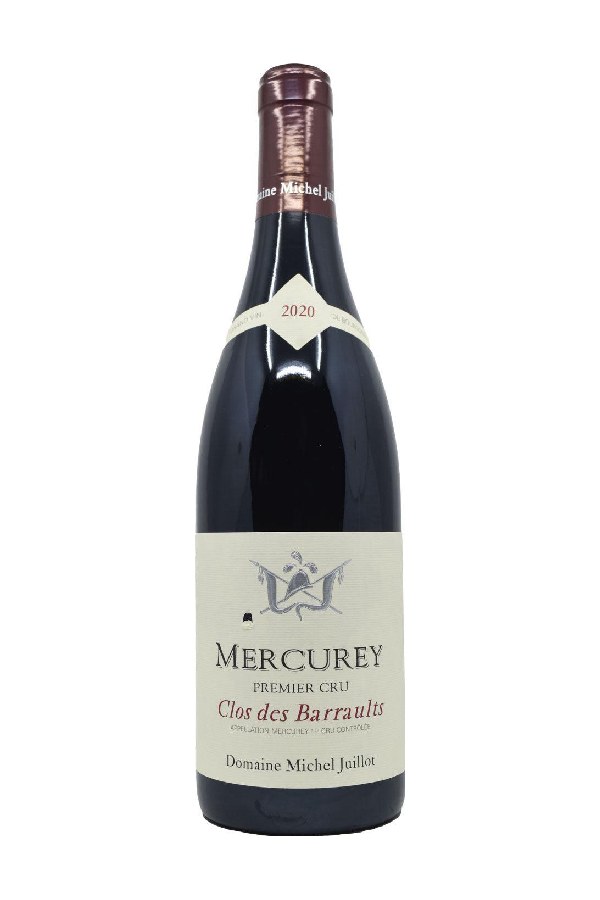 Bottle of  Domaine Juillot Mercurey 1er Cru Clos des Barraults 2020