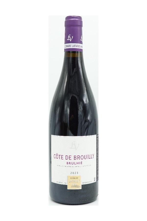 Bottle of  Domaine Lafarge Vial Cote de Brouilly Brulhie 2023
