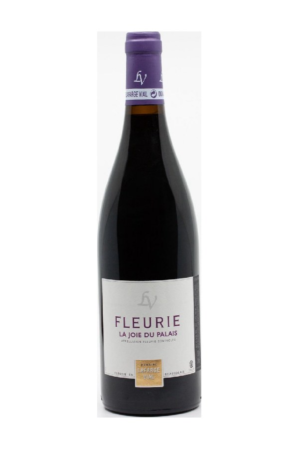 Bottle of  Domaine Lafarge Vial Fleurie Joie du Palais 2021