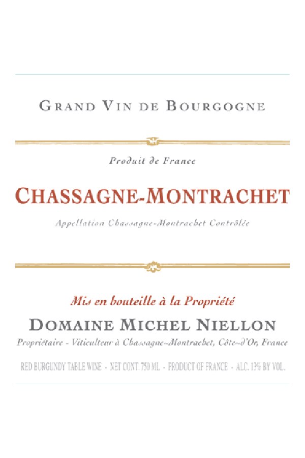 Bottle of  Domaine Michel Niellon Chassagne Montrachet Rouge 2022