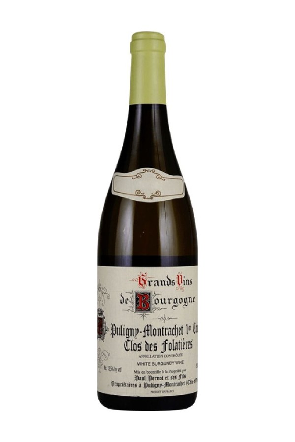 Bottle of  Domaine Paul Pernot Puligny Montrachet 1er Cru Folatieres 2024