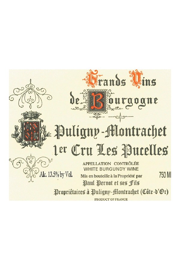 Bottle of  Domaine Paul Pernot Puligny Montrachet 1er Cru les Pucelles 2024