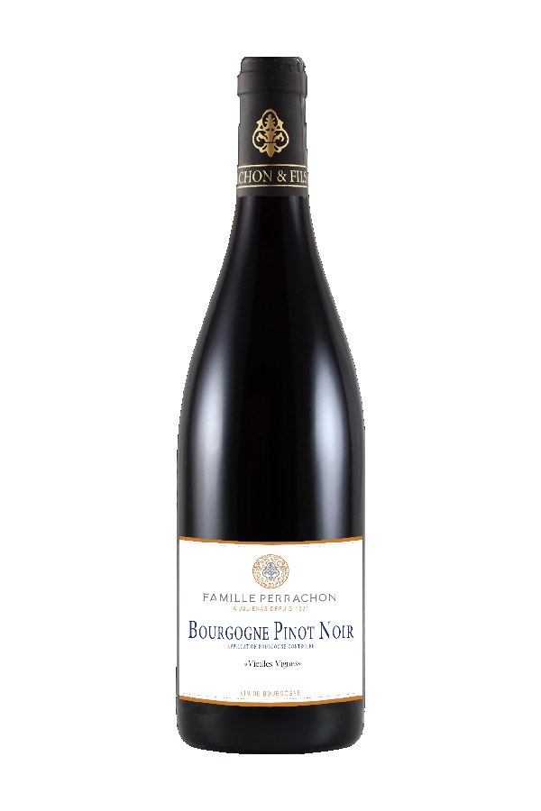 Bottle of  Domaine Perrachon Bourgogne Pinot Noir 2022