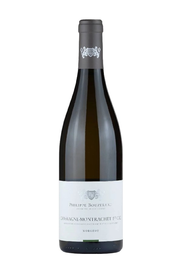 Bottle of  Domaine Philippe Bouzereau Chassagne Montrachet 1er Cru Morgeot 2023