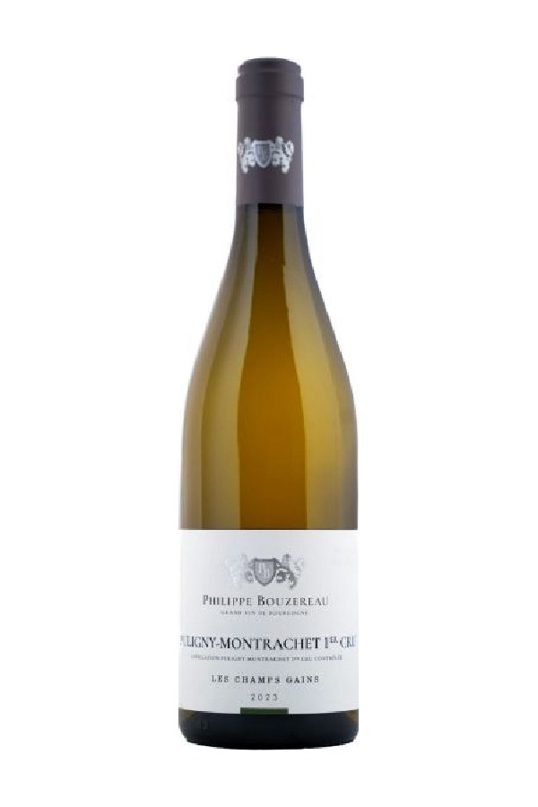 Bottle of  Domaine Philippe Bouzereau Puligny Montrachet 1er Cru les Champs Gains 2022
