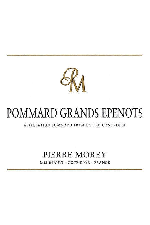 Bottle of  Domaine Pierre Morey Pommard 1er Cru Grands Epenots 2017