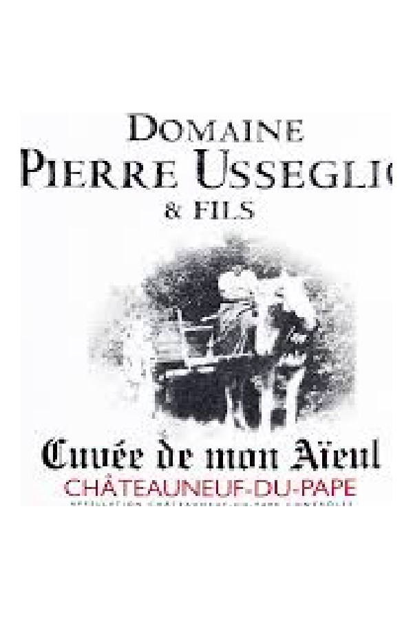 Bottle of  Domaine Pierre Usseglio Chateauneuf du Pape Cuvee de Mon Aieul 2020