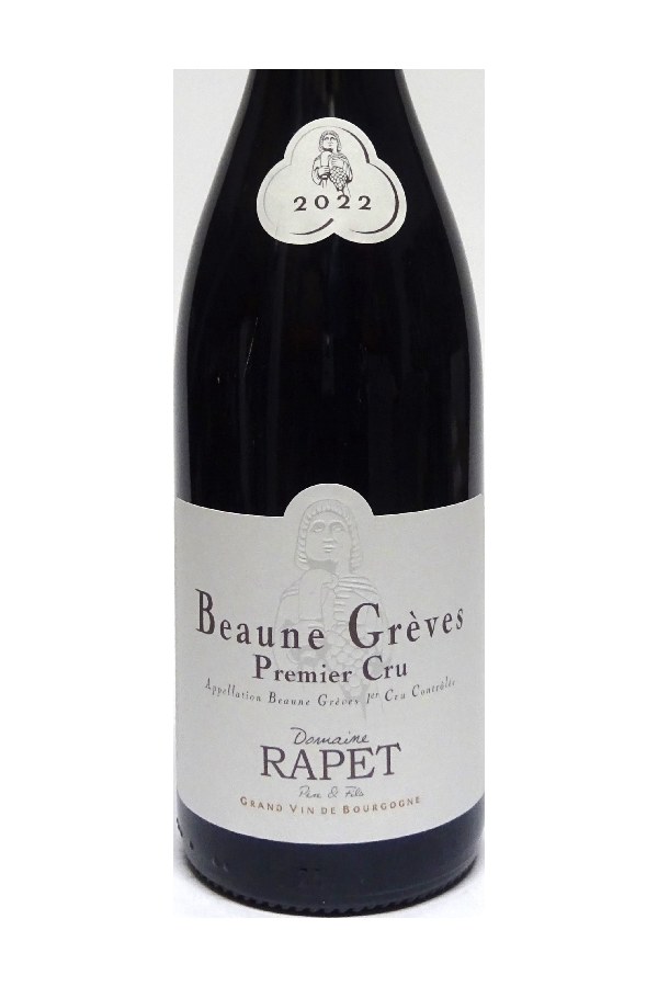 Bottle of  Domaine Rapet Beaune 1er Cru les Greves 2022