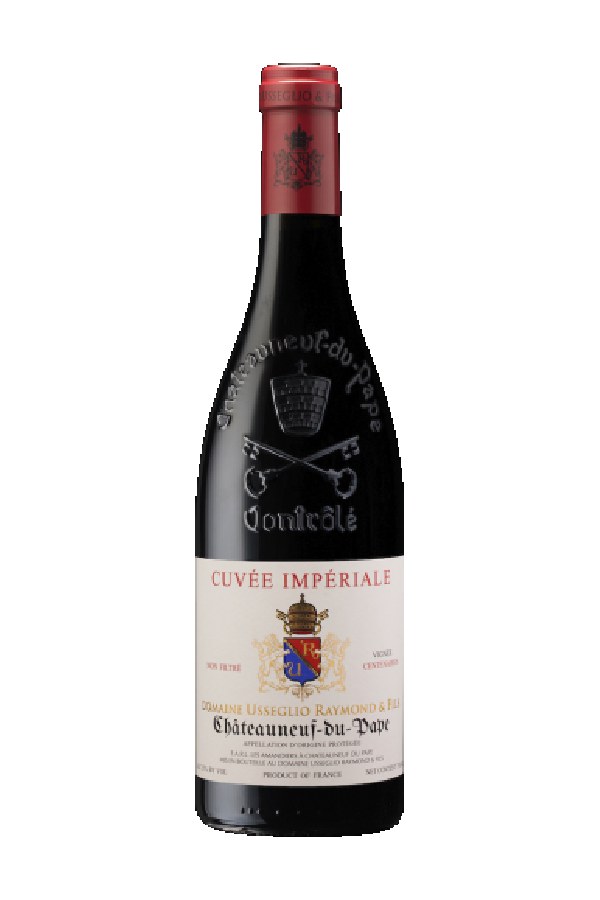 Bottle of  Domaine Raymond Usseglio Chateauneuf du Pape Cuvee Imperiale 2019