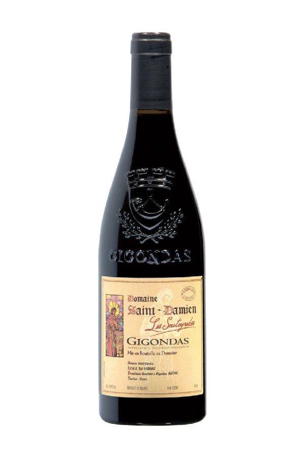 Bottle of  Domaine Saint Damien Gigondas les Souteyrades 2022