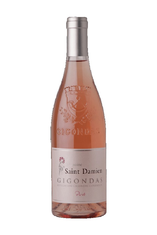Bottle of  Domaine Saint Damien Gigondas Rose 2024