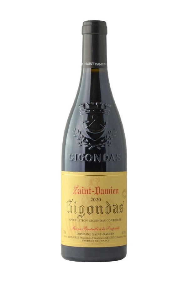 Bottle of  Domaine Saint Damien Gigondas Vieiles Vignes 2020