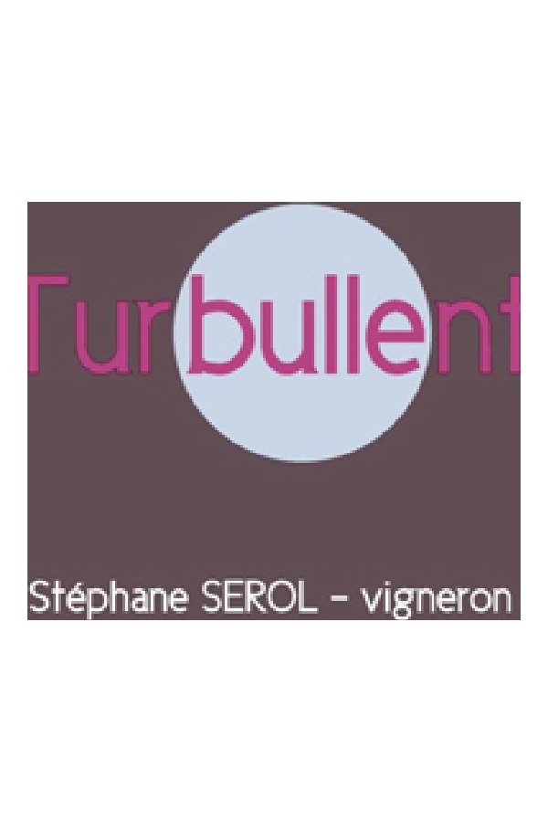 Bottle of  Domaine Serol Turbullent Petillant Rose 