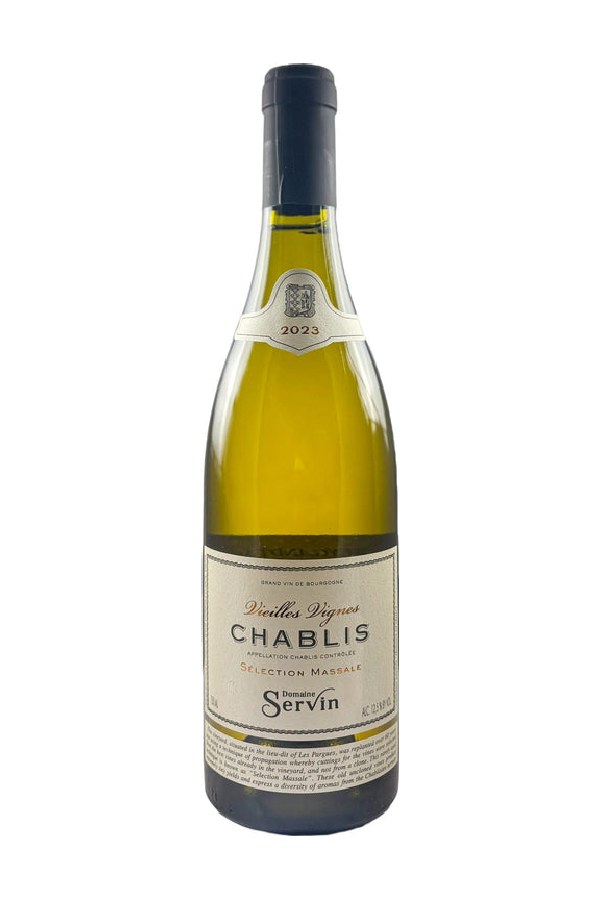 Bottle of  Domaine Servin Chablis Vieilles Vignes Selection Massale 2023