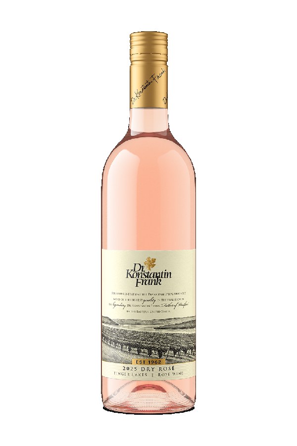Bottle of  Dr Konstantin Frank Dry Rose 2025