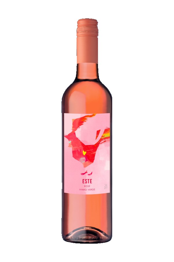 Bottle of Este Vinho Verde Rose