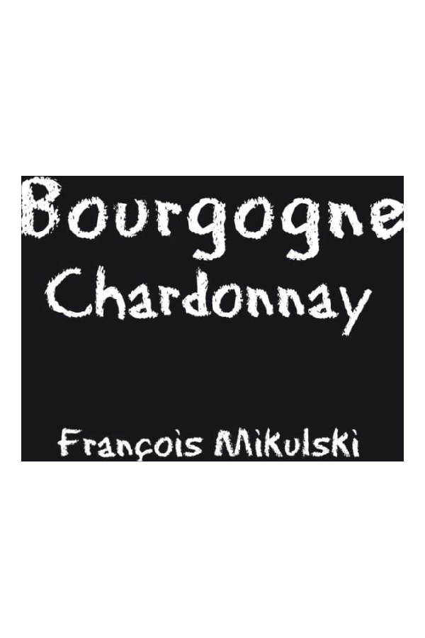 Bottle of  Francois Mikulski Bourgogne Chardonnay 2022