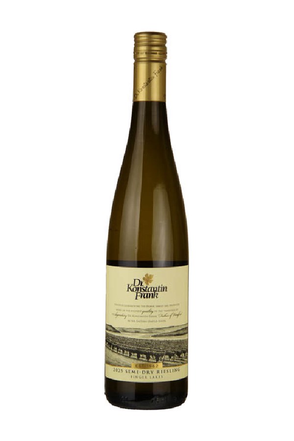 Bottle of Frank Dr Konstantin Frank Semi Dry Riesling 2024