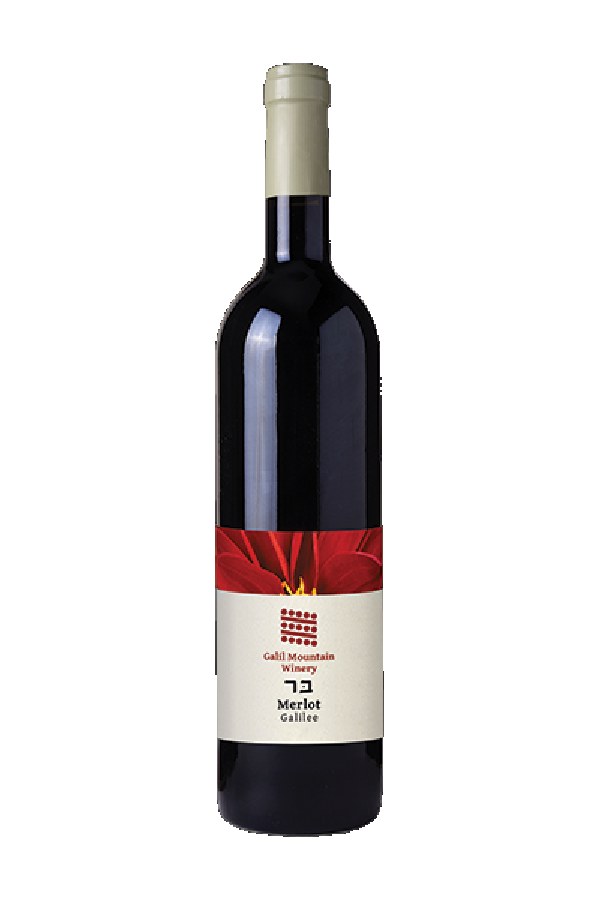 Bottle of Galil Merlot 2017