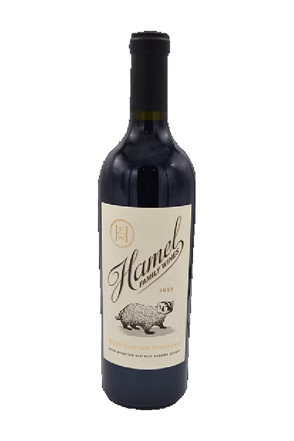 Bottle of Hamel Family Wines Nuns Canyon Vineyard Moon Mountain AVA 2019