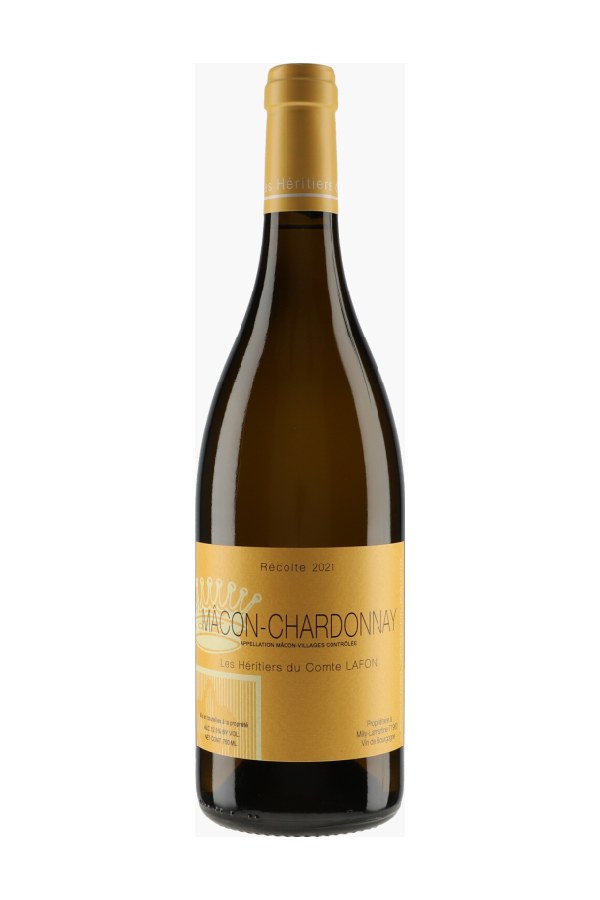 Bottle of  Heritiers Comte Lafon Macon Chardonnay 2021