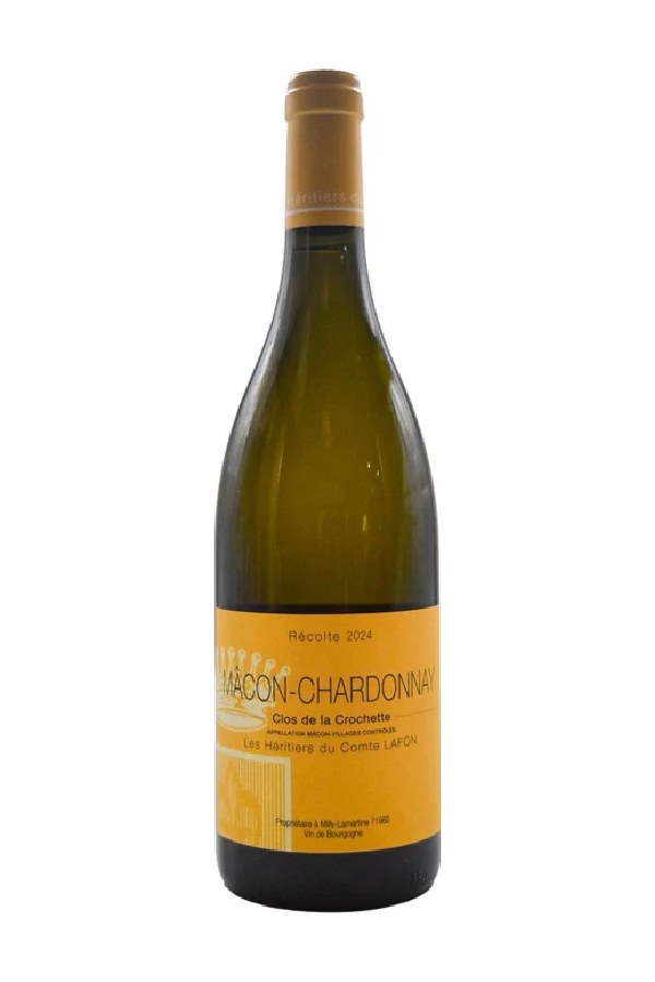 Bottle of Heritiers Comte Lafon Macon Chardonnay Clos de la Crochette 2024