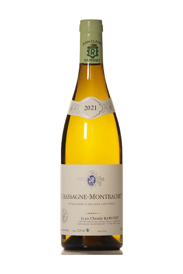 Bottle of Jc Ramonet Chassagne Montrachet Blanc 2021