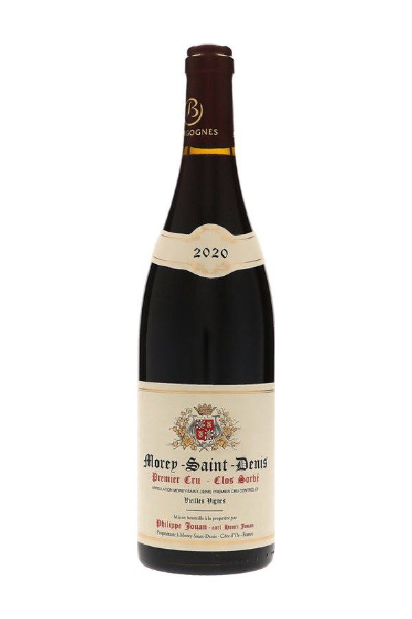 Bottle of Jouan Domaine Jouan Morey Saint Denis 1ER Cru Clos Sorbes 2020