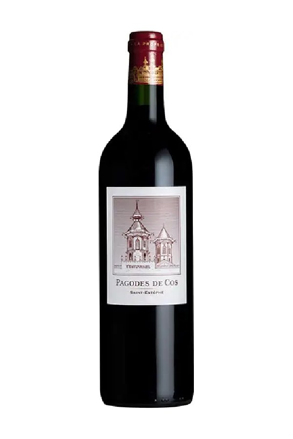 Bottle of  Les Pagodes de Cos Saint Estephe 2018