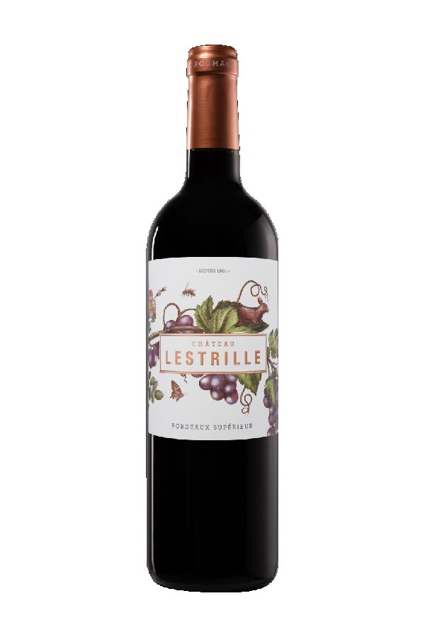 Bottle of Lestrille Château Lestrille Bordeaux Superieur 2018