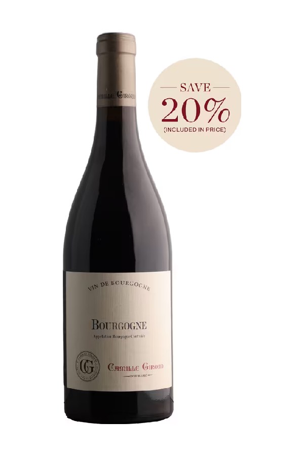 Bottle of  Maison Camille Giroud Bourgogne Rouge 2020