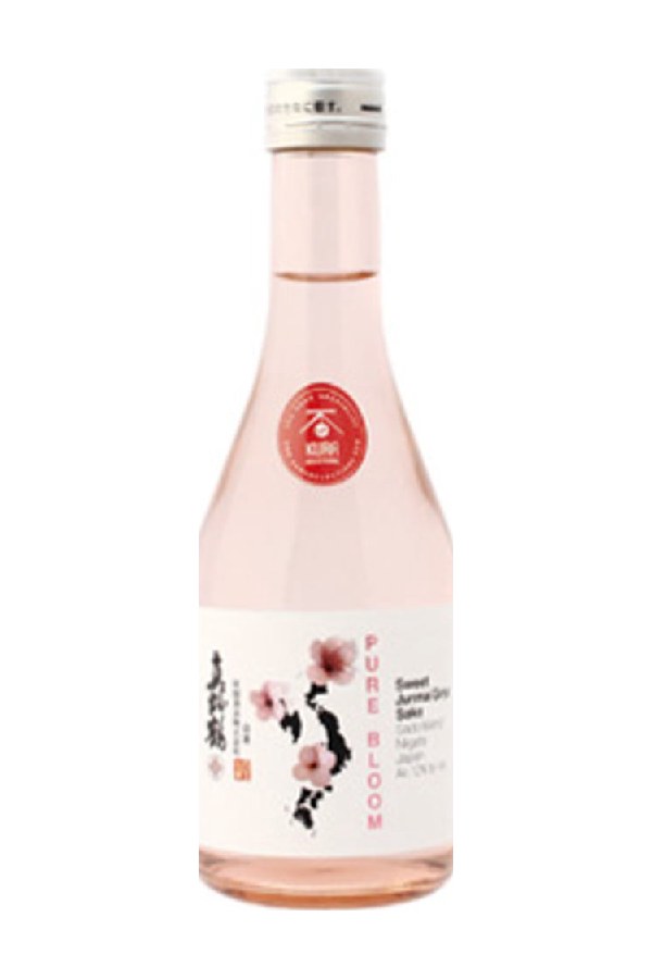 Bottle of Manotsuru Pure Bloom Junmai Ginjo
