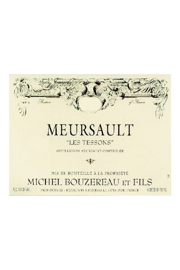 Bottle of Michel Bouzereau Domaine Michel Bouzereau Meursault les Tessons 2021