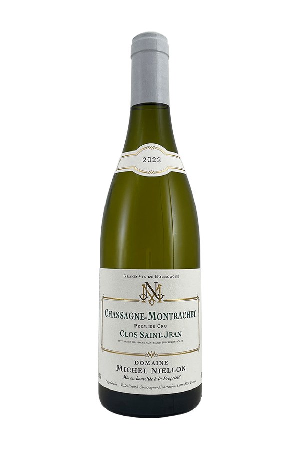 Bottle of Michel Niellon Domaine Michel Niellon Chassagne Montrachet 1er Cru Clos Saint Jean Blanc 2020