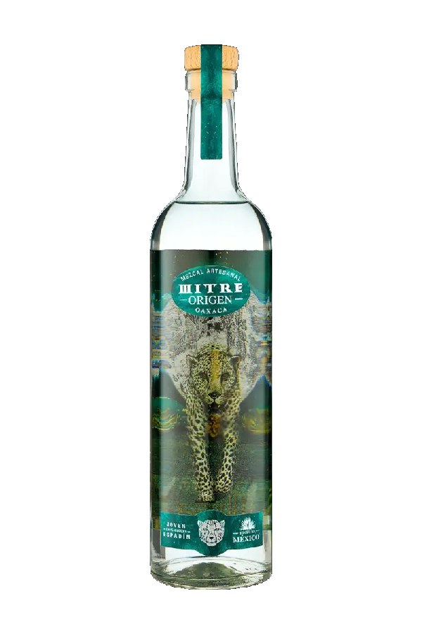 Bottle of Mitre Mezcal Artesenal Origen
