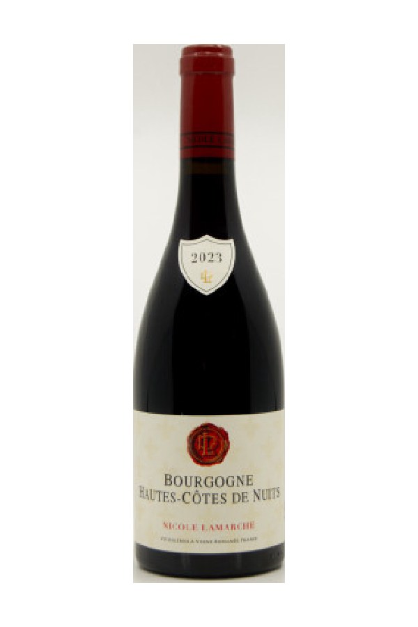 Bottle of  Nicole Lamarche Bourgogne Hautes Cotes de Nuits 2021