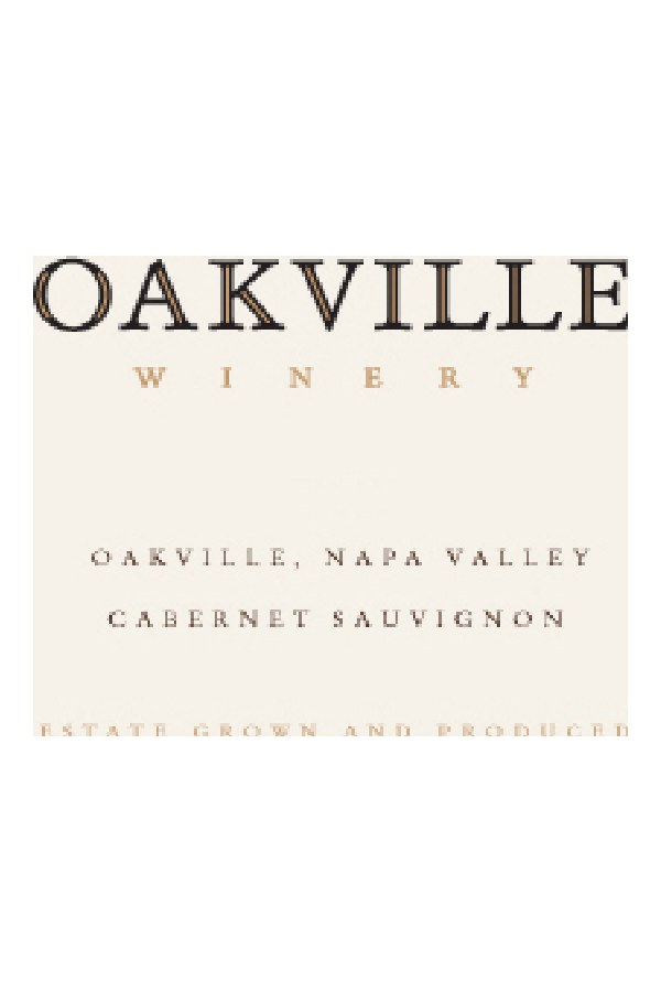 Bottle of Oakville Winery Oakville Cabernet Sauvignon Napa Valley 2022