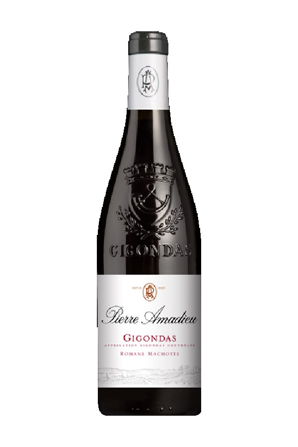 Bottle of  Pierre Amadieu Gigondas Cuvee Romane Machotte Rouge 2022